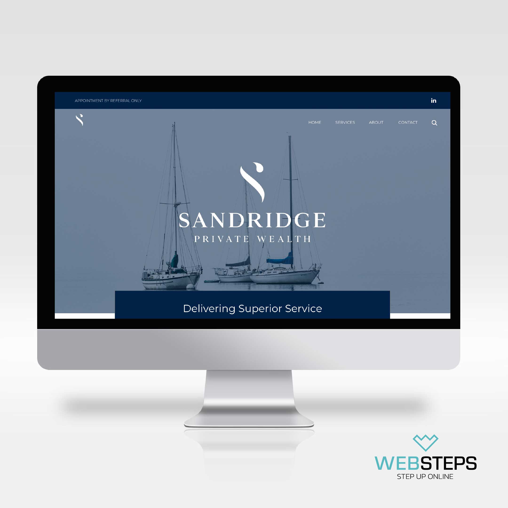 sandridge-private-wealth-web-design-websteps
